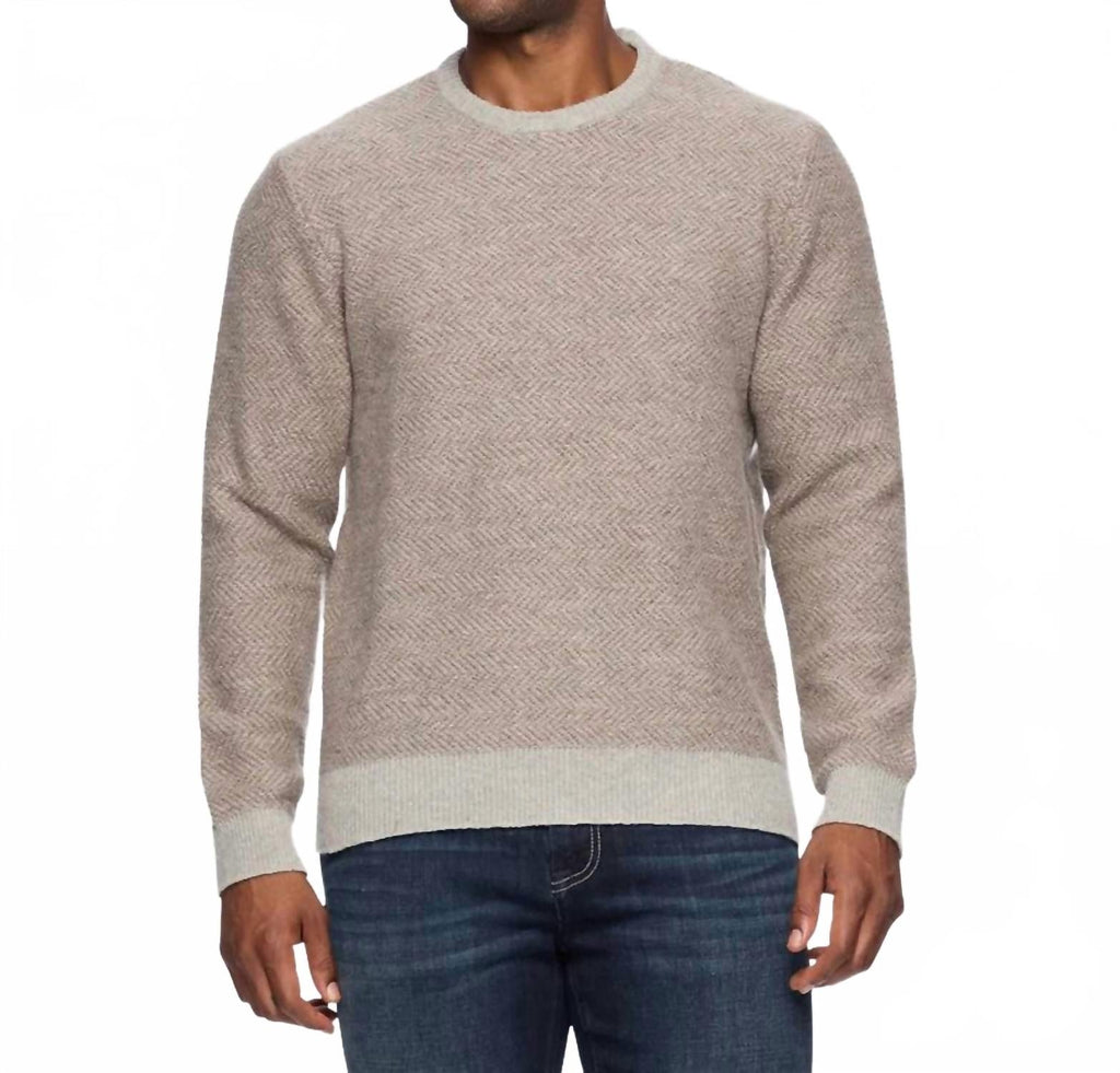 Cortez Crewneck Sweater In Brown