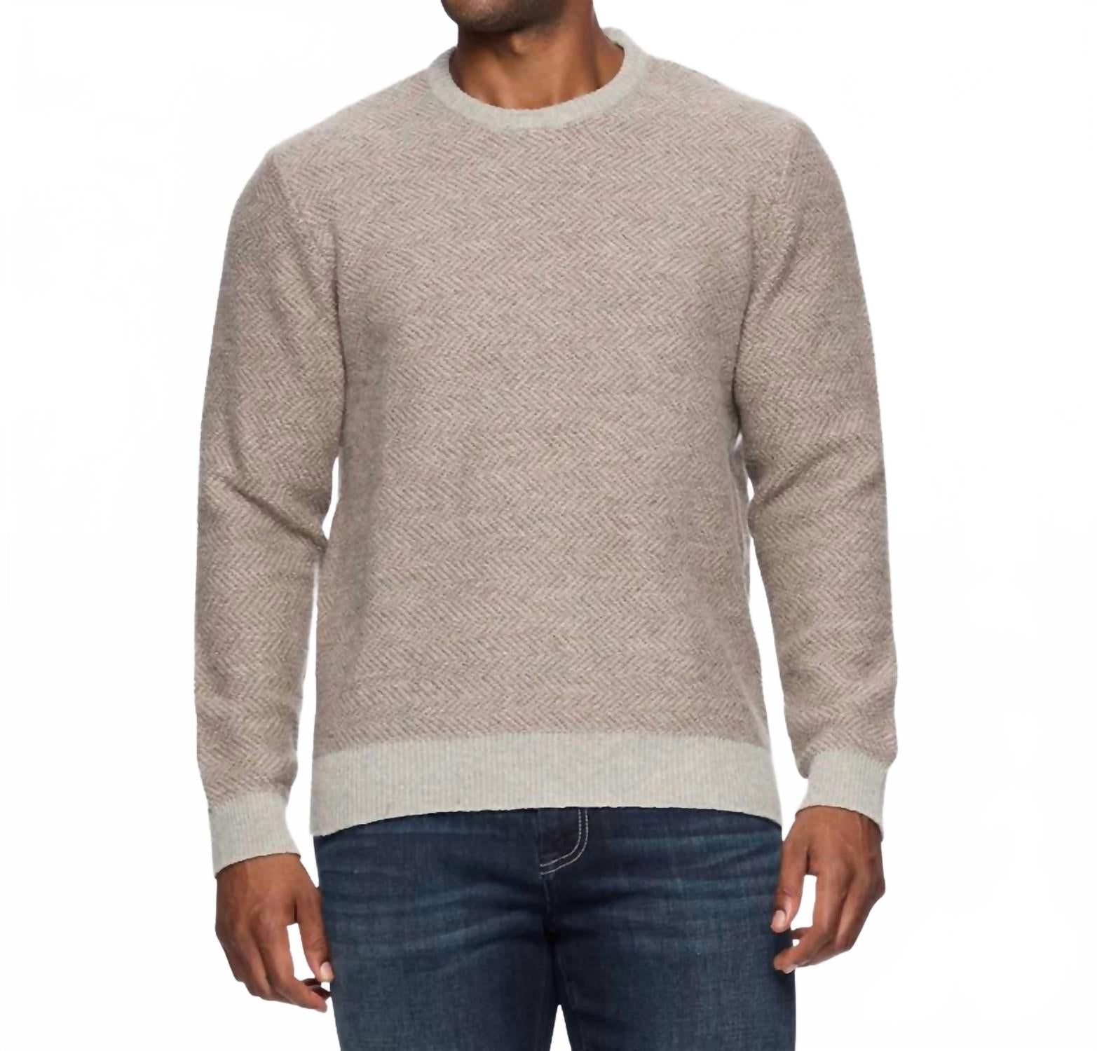 Cortez Crewneck Sweater In Brown