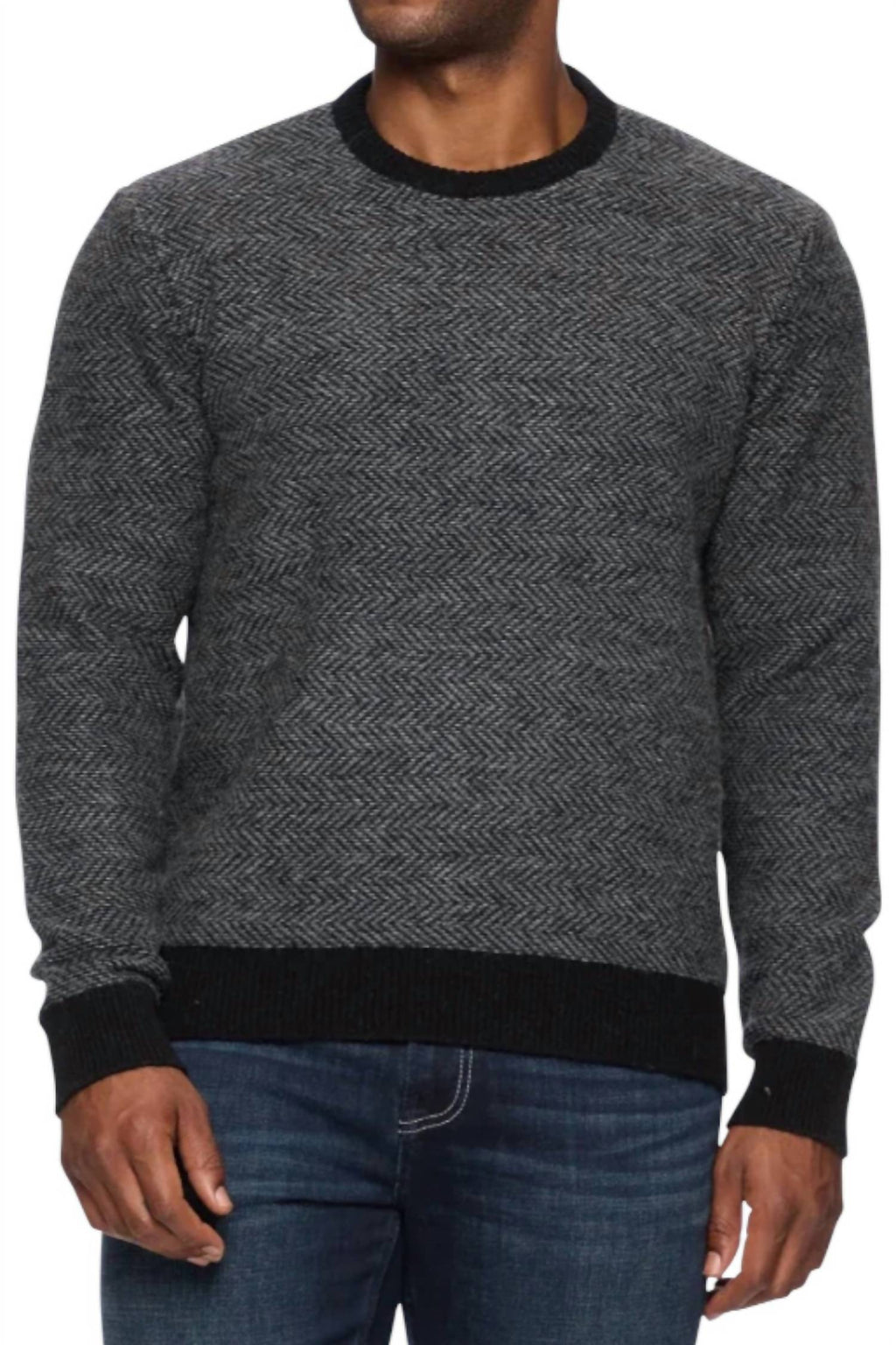 Cortez Crewneck Sweater In Black