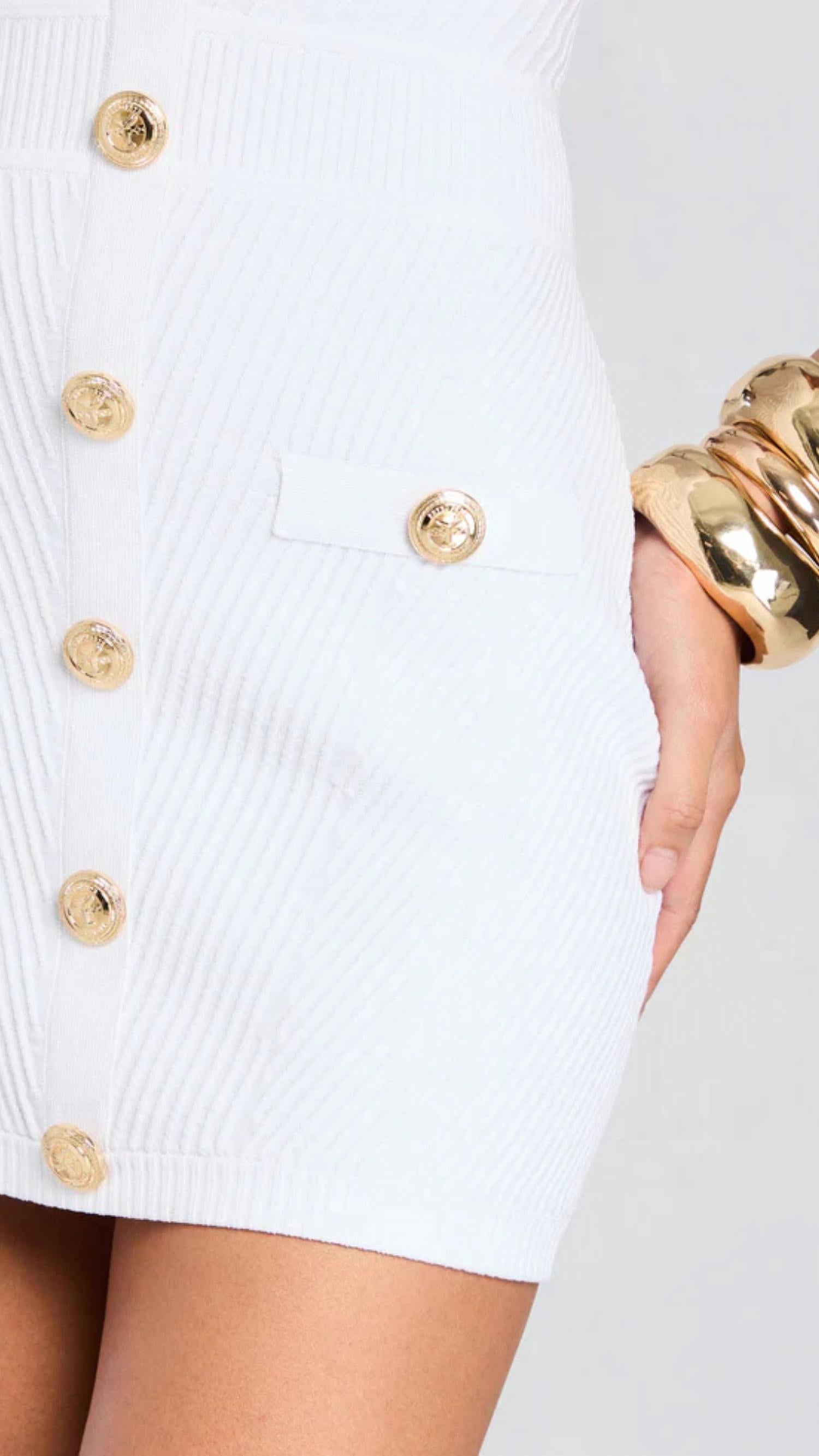 Ellison Dress In White