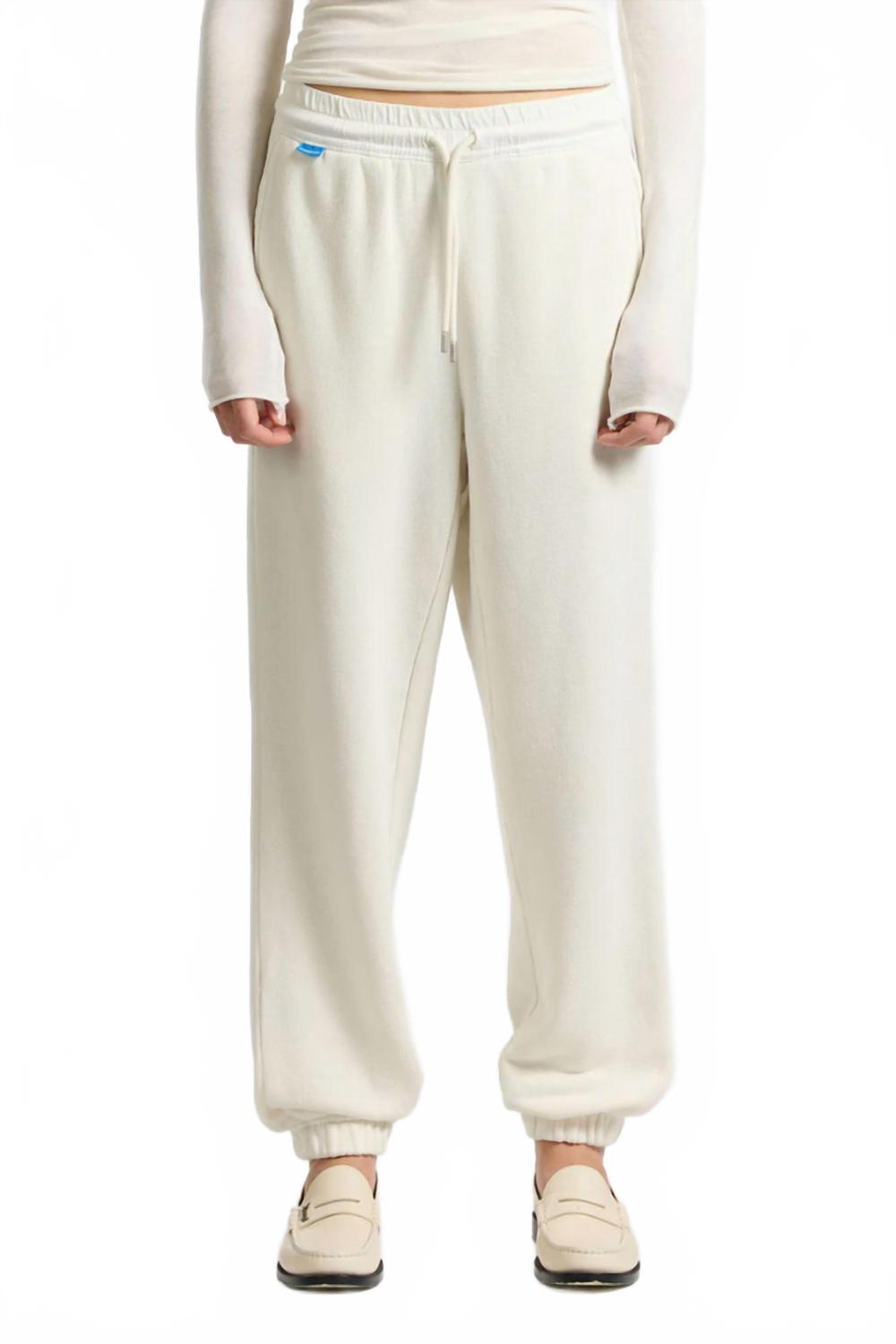 Boston French Terry Jogger In Vintage Bone