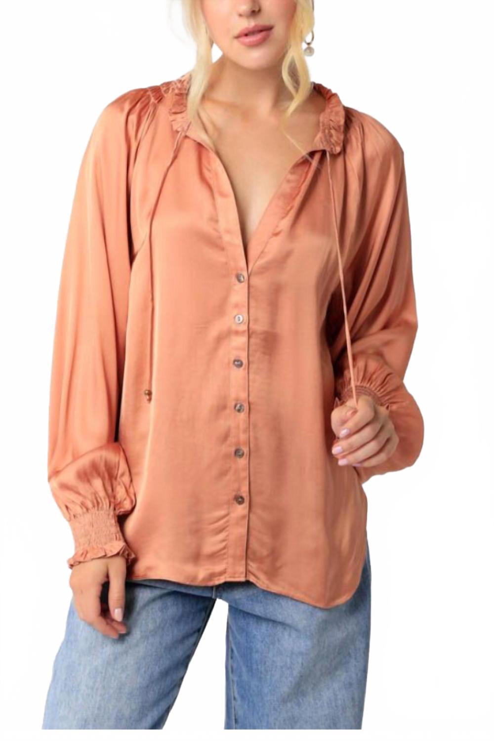 Any Atmosphere Top In Orange