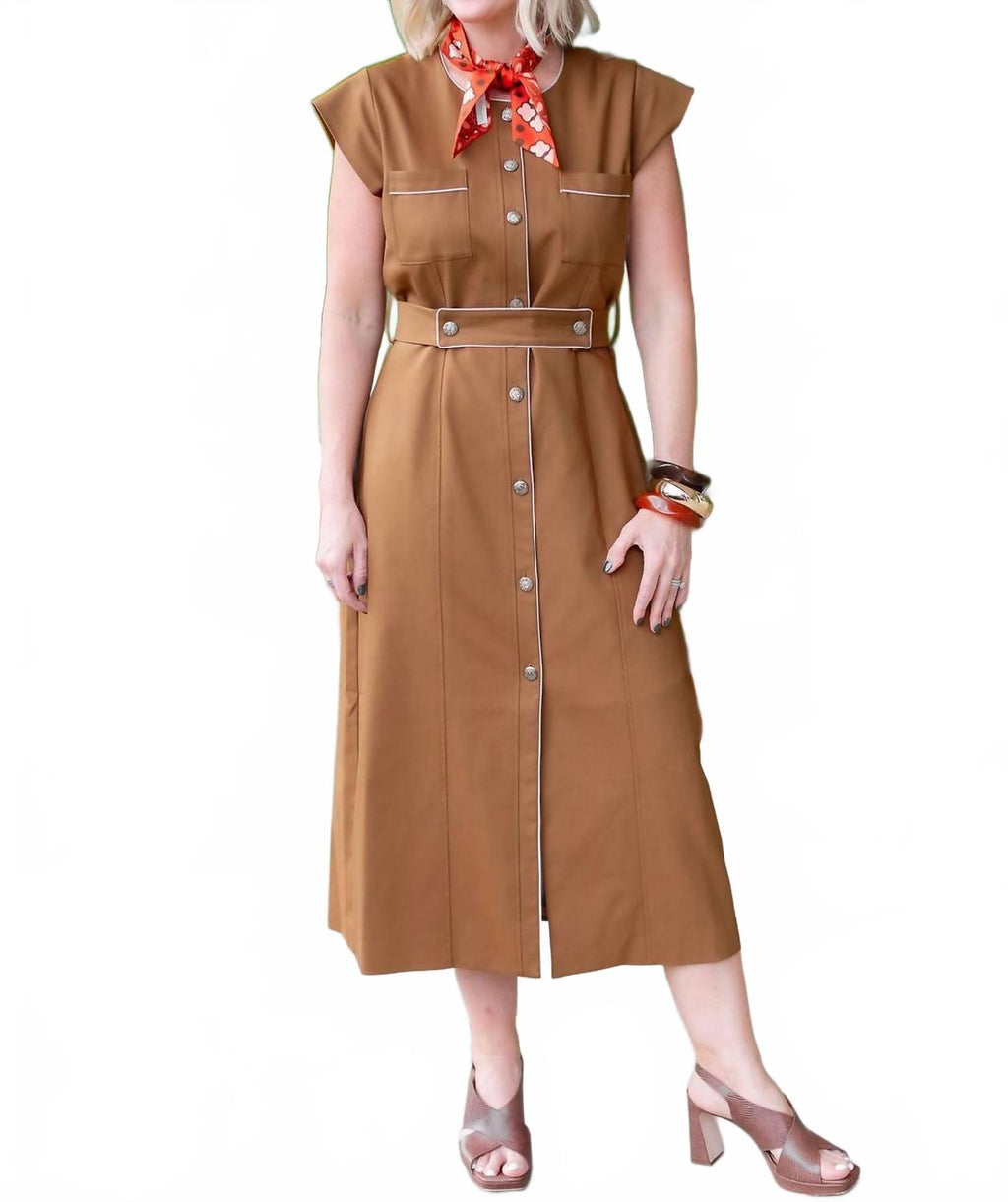 Collie Dress In Toffee