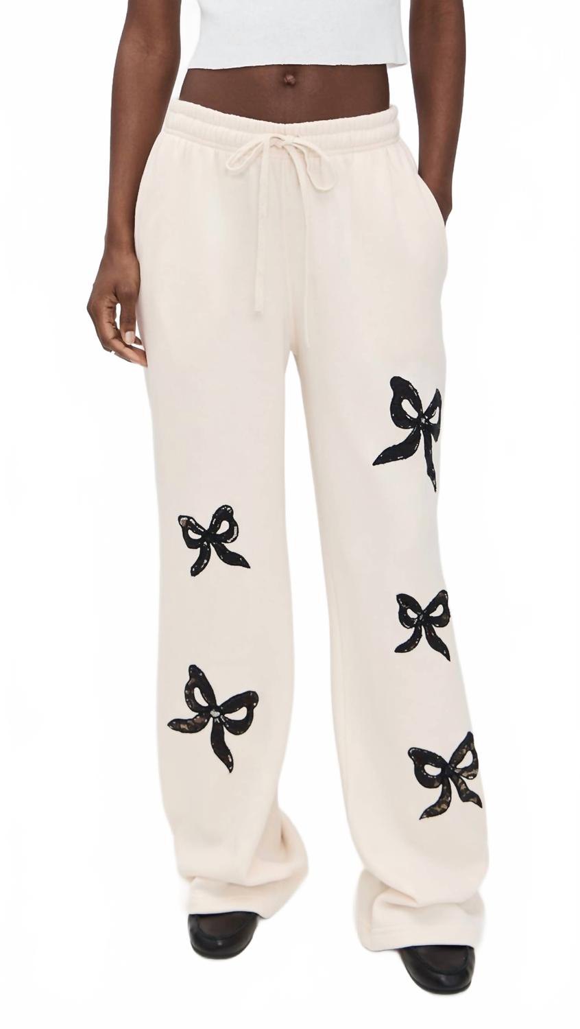 Elma Sweatpants In Cream